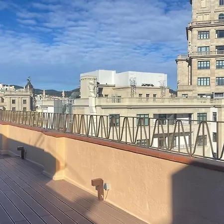 Atico Premium Rambla Catalunya - Terraza 50 M2 바르셀로나